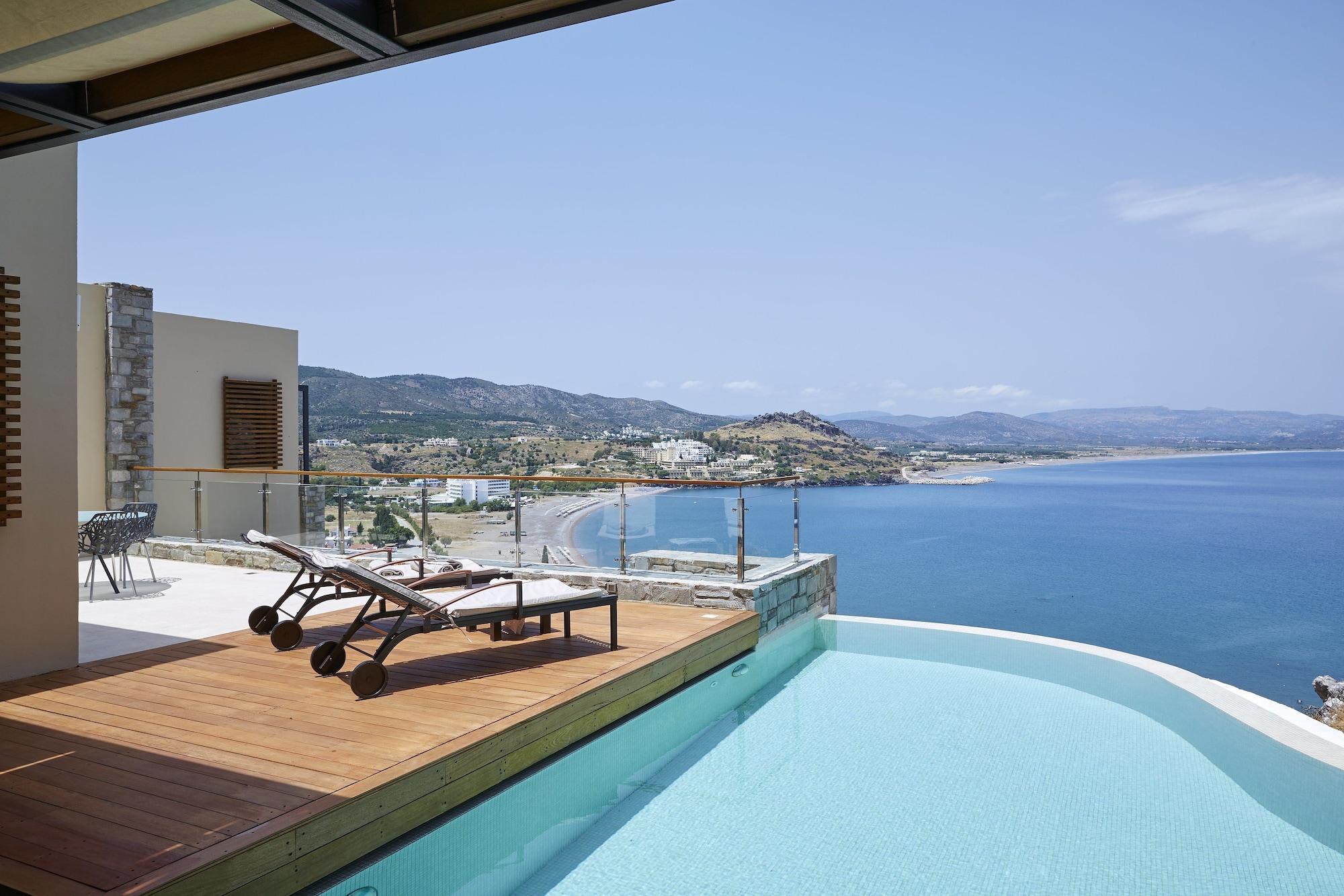 Lindos Blu Luxury Hotel-Adults Only Екстер'єр фото