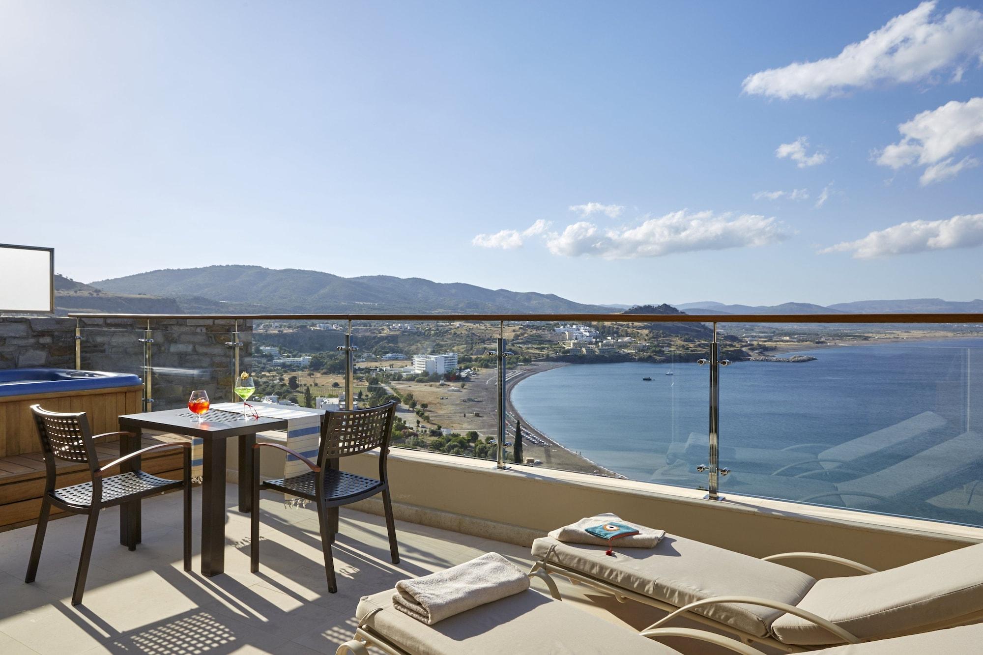 Lindos Blu Luxury Hotel-Adults Only Екстер'єр фото