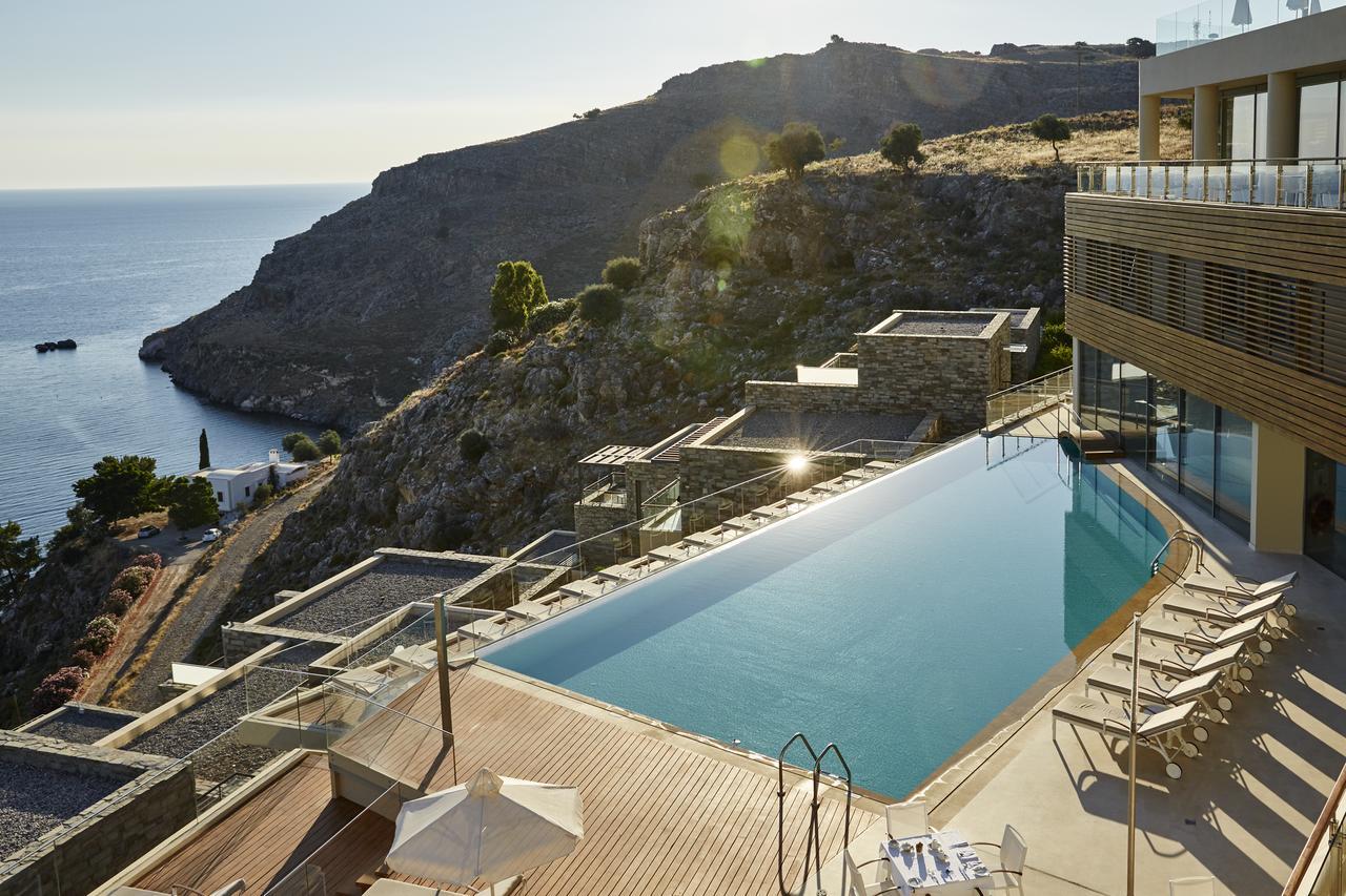 Lindos Blu Luxury Hotel-Adults Only Екстер'єр фото