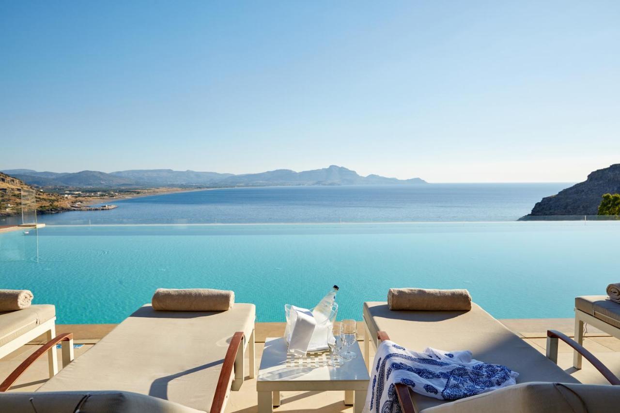 Lindos Blu Luxury Hotel-Adults Only Екстер'єр фото